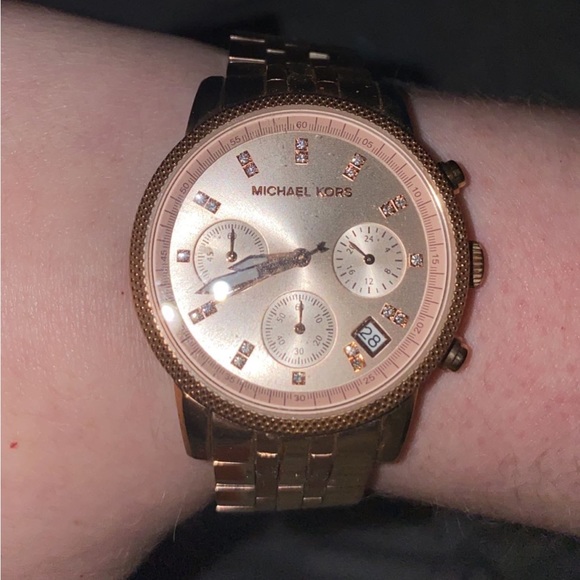 GOLD MICHAEL KORS WATCH WOMEN - Picture 4 of 4